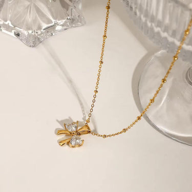 Heart Bow Chain